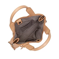 Sac fourre-tout en cuir grainé Carla