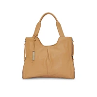 Carla Pebbled Leather Tote