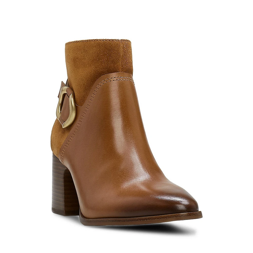 Evelanna Block-Heel Ankle Boots