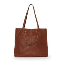 Jema Braided Leather Tote