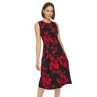 Vita Floral Salon Stretch Dress