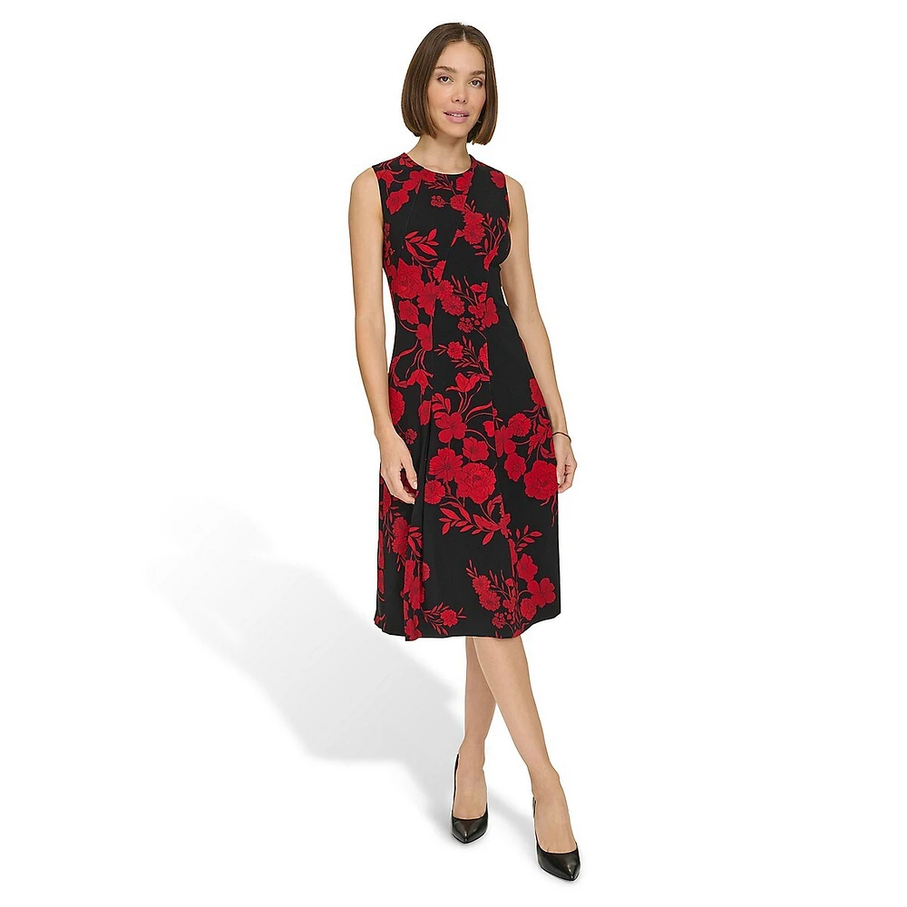 Vita Floral Salon Stretch Dress