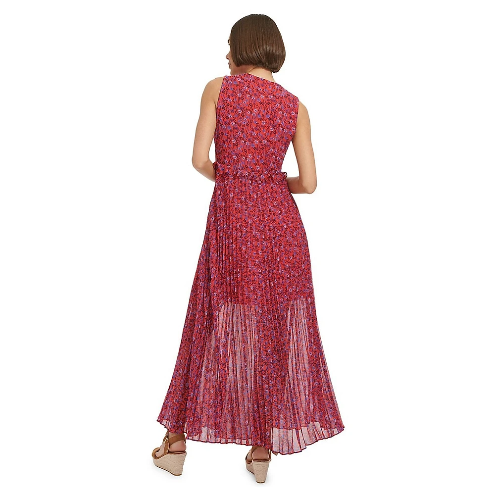 Charleston Floral Empire Maxi Dress