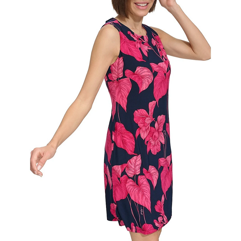 Floral Trapeze Dress