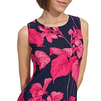 Floral Trapeze Dress