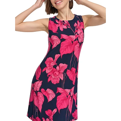 Floral Trapeze Dress