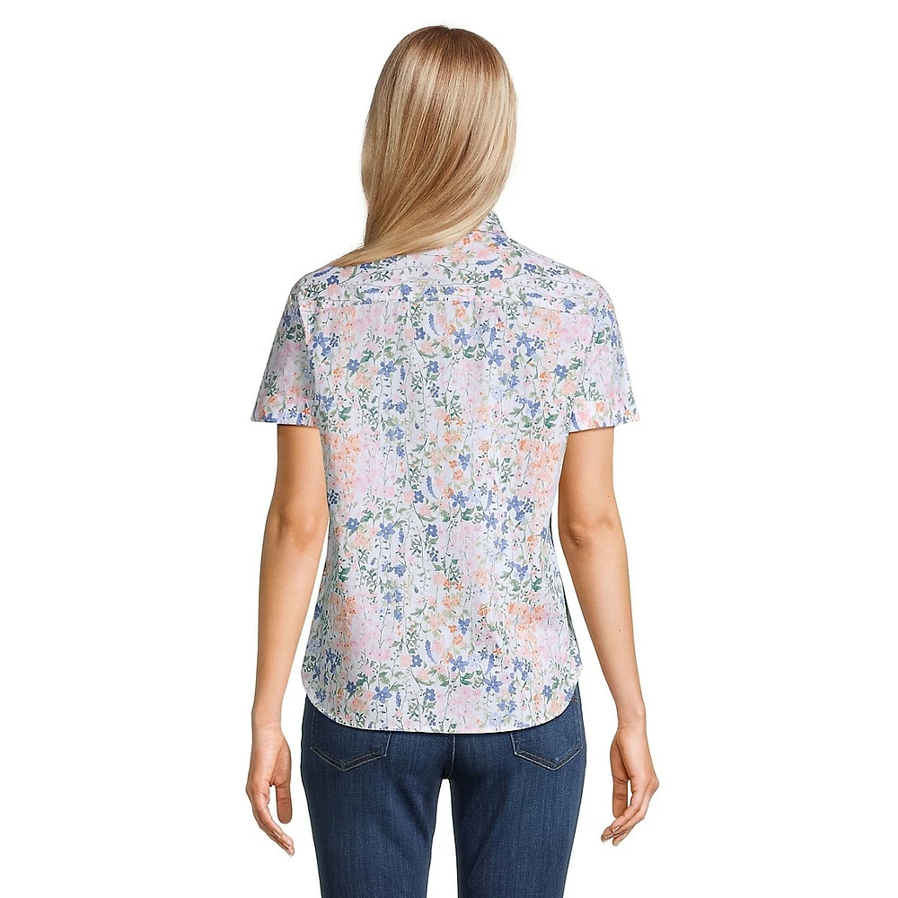 Garden Floral Camp Shirt