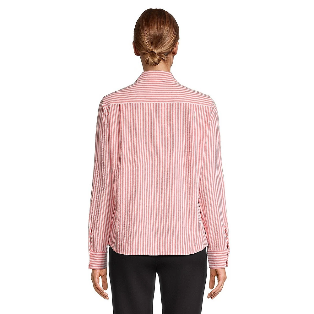 Textured Stripe Shirt