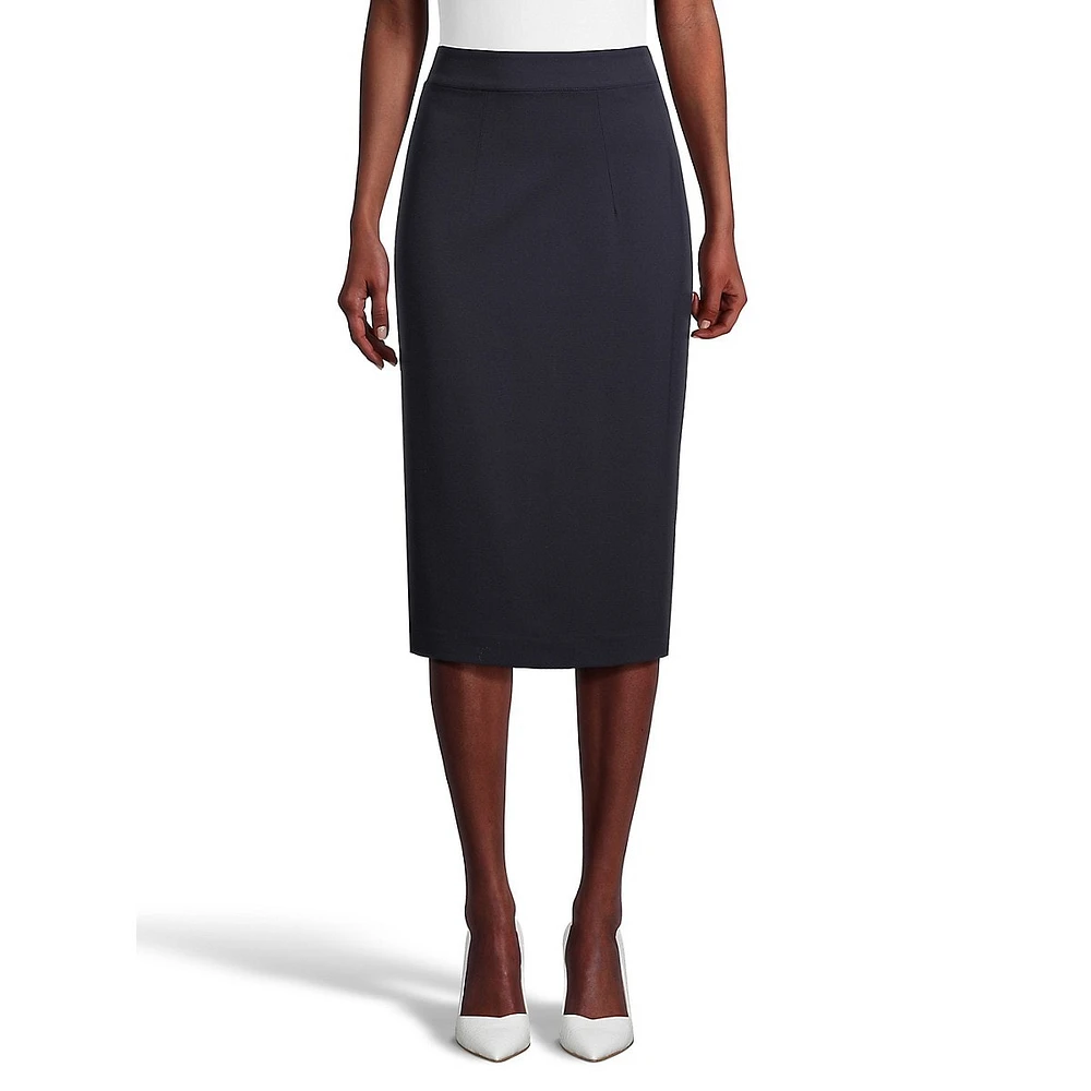 Ponte Pencil Skirt