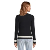 Cable-Knit Sweater