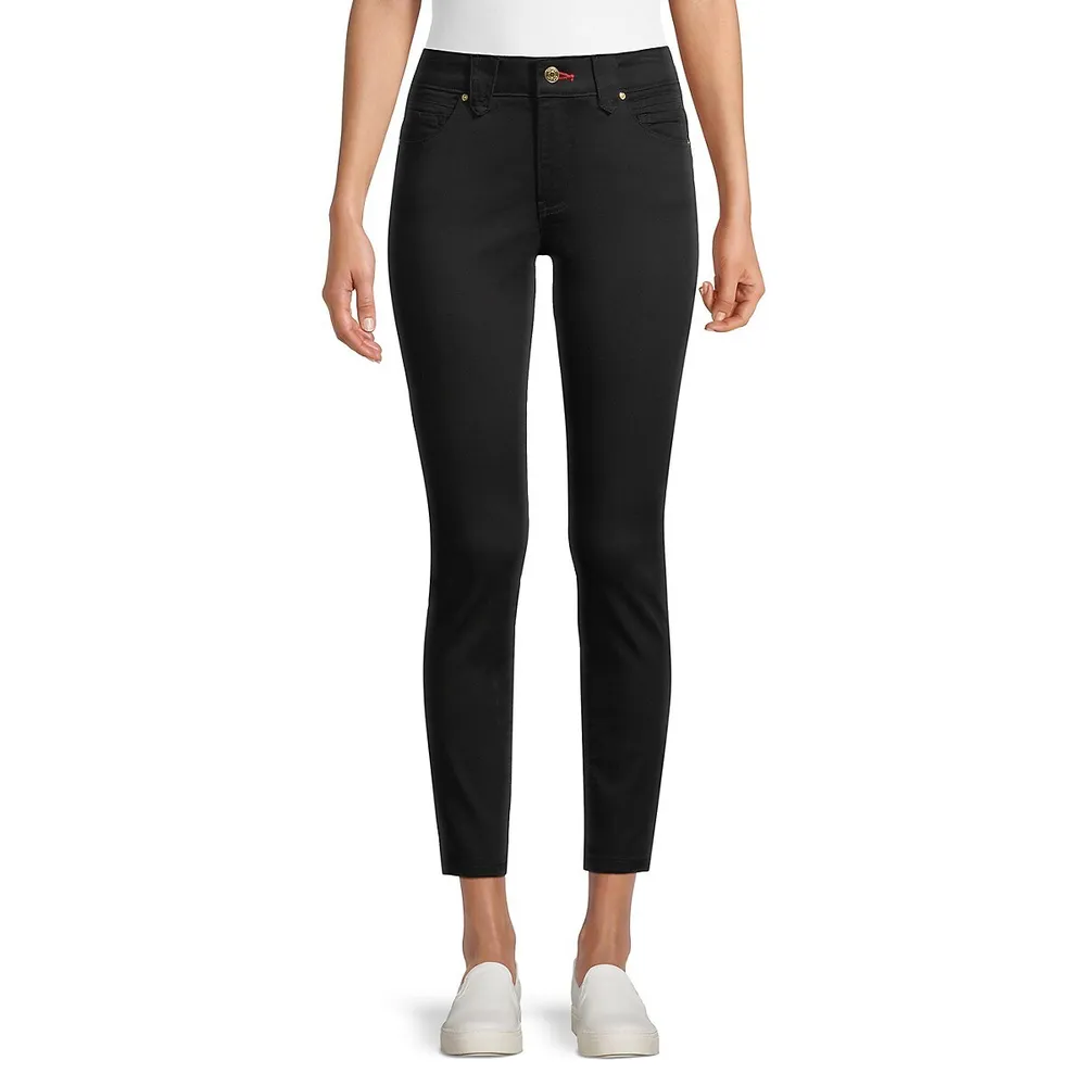 Waverly Cropped Sateen Pants