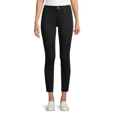 Waverly Cropped Sateen Pants