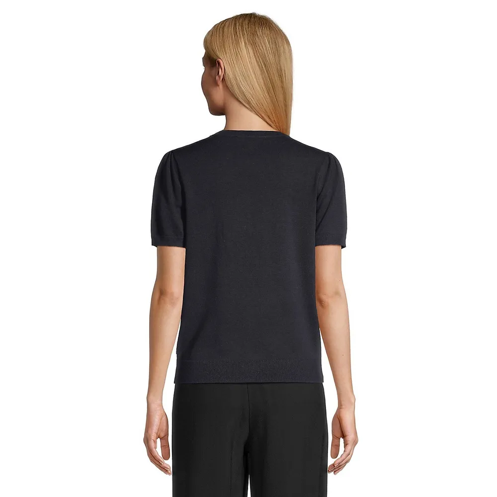 Maze Jacquard-Print Short-Sleeve Shirt