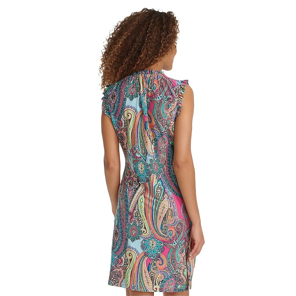 Paisley Shift Dress