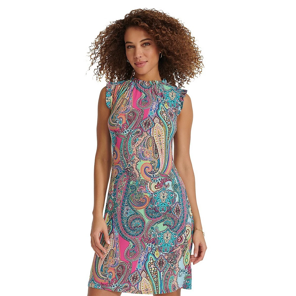 Paisley Shift Dress