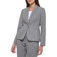 Glen Plaid Blazer