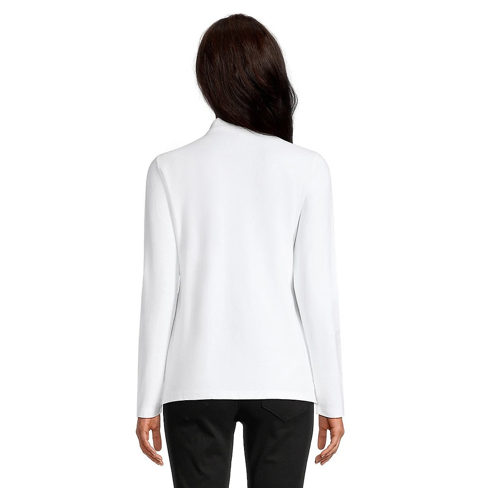 Long-Sleeve Polo Shirt