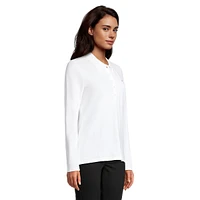 Long-Sleeve Polo Shirt