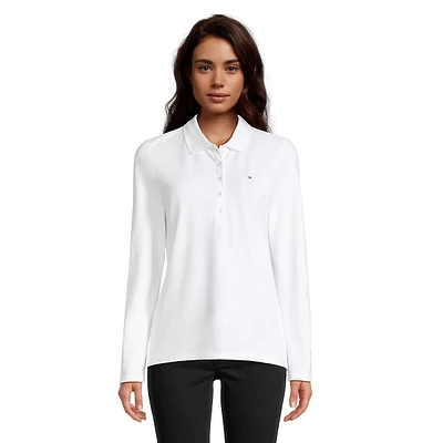 Long-Sleeve Polo Shirt