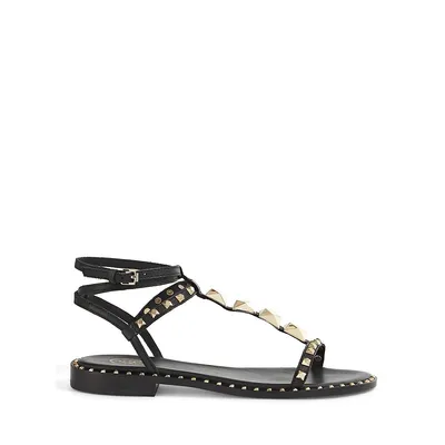 Party Studded Flat Sandals