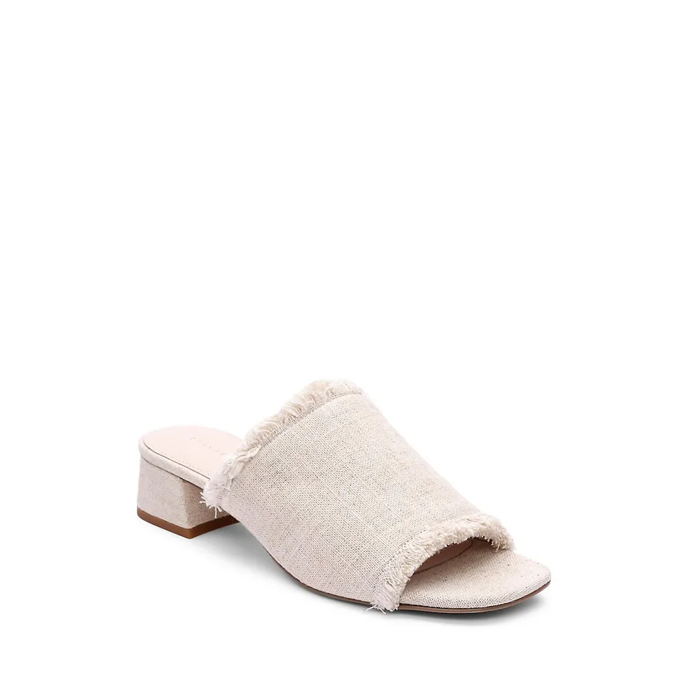 Smart Creations Refresh Linen Slide Sandals