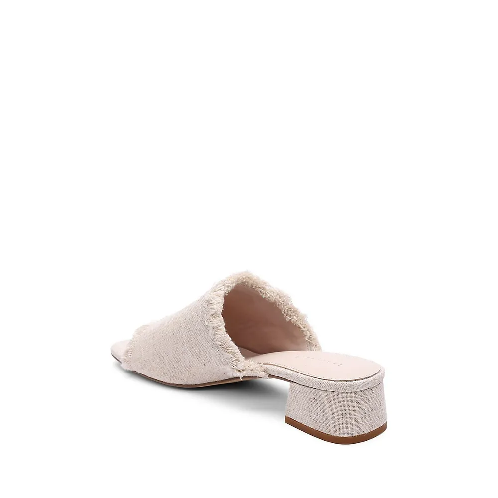 Smart Creations Refresh Linen Slide Sandals