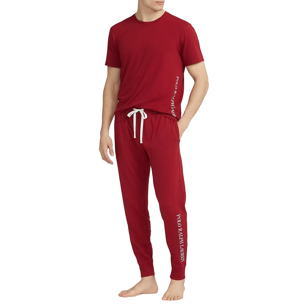 Logo-Lettered Sleep Pants