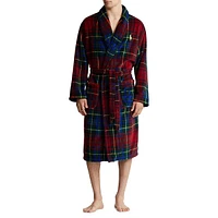 Terra Plaid Microfibre Robe