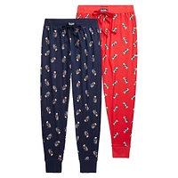 Ensemble deux pantalons de pyjama