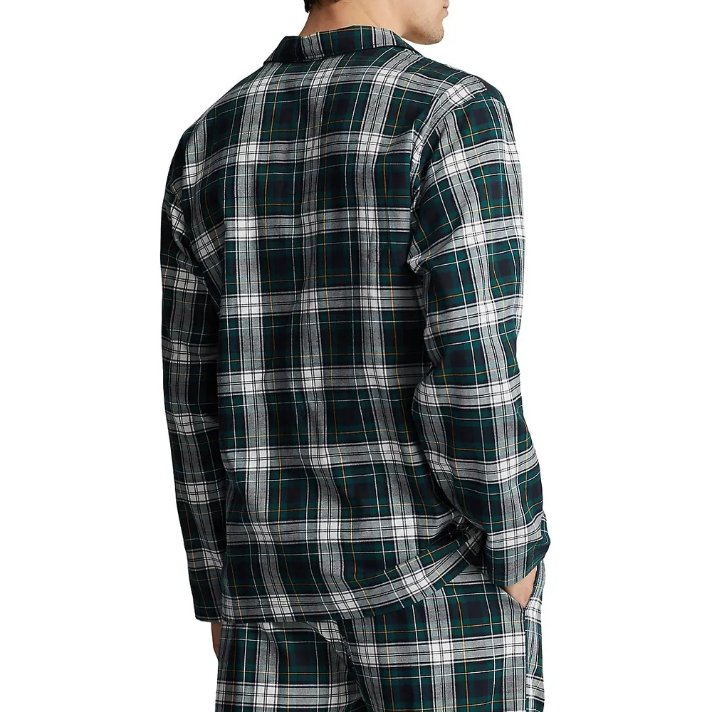 Birchwood Plaid Flannel Sleep Shirt