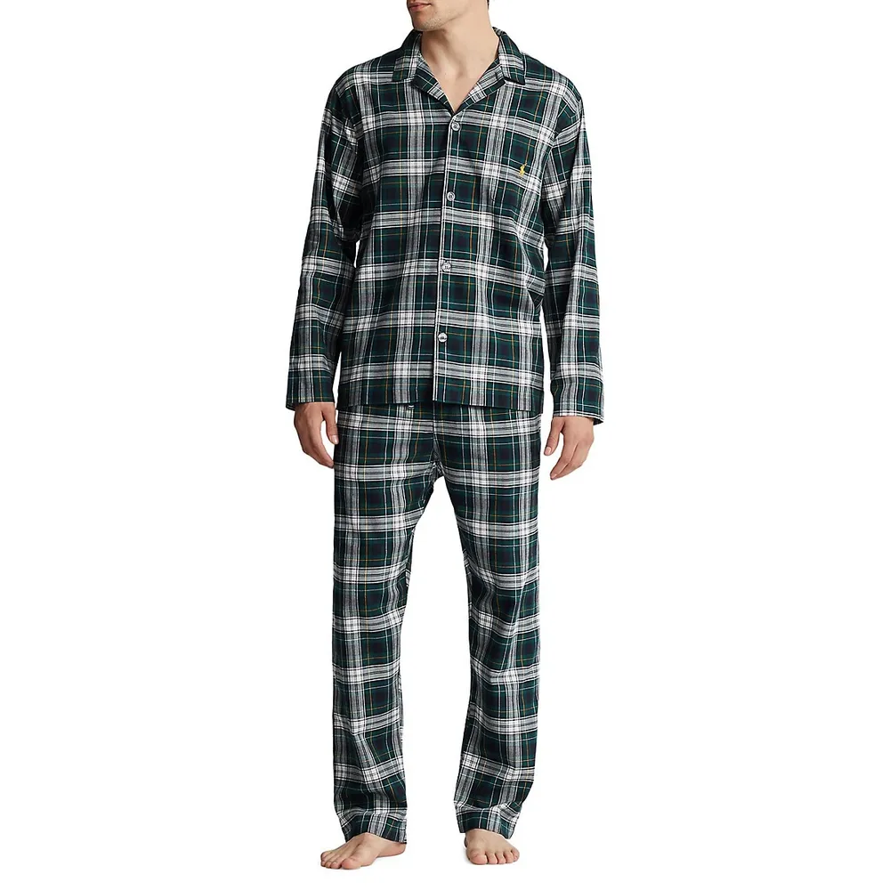 Birchwood Plaid Flannel Sleep Shirt