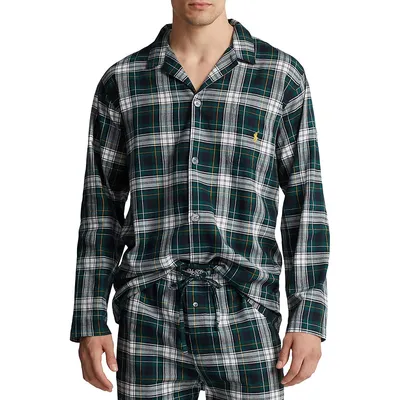 Birchwood Plaid Flannel Sleep Shirt
