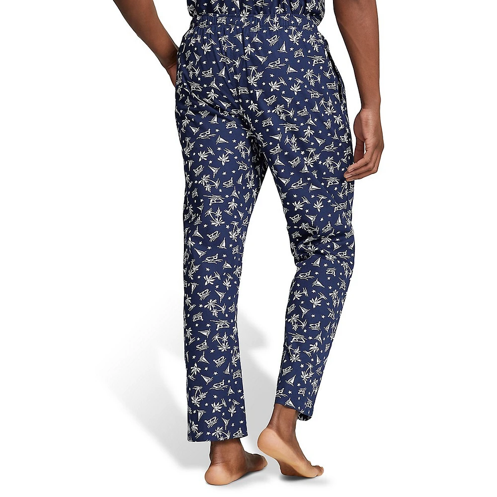 Pantalon de pyjama à imprimé Wakeboarder Cruise Bahama