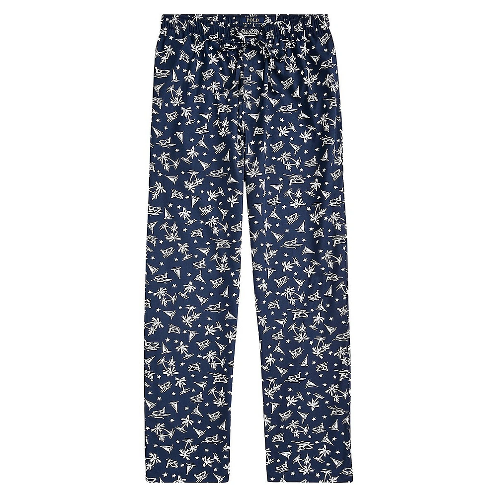 Pantalon de pyjama à imprimé Wakeboarder Cruise Bahama