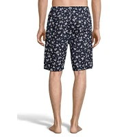 Cruise Navy Bahama Wakeboarder-Print Pyjama Shorts