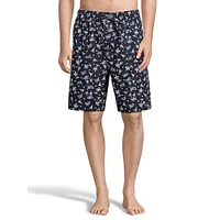 Cruise Navy Bahama Wakeboarder-Print Pyjama Shorts