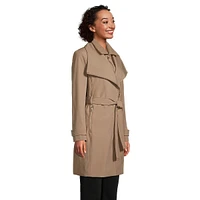 Belted Softshell Coat With Core Bib