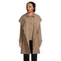 Belted Softshell Coat With Core Bib