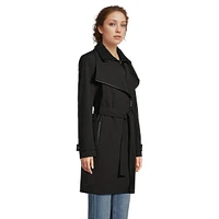 Belted Softshell Coat With Core Bib