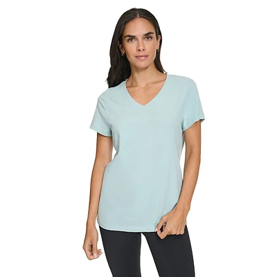 CK Side Logo V-Neck T-Shirt