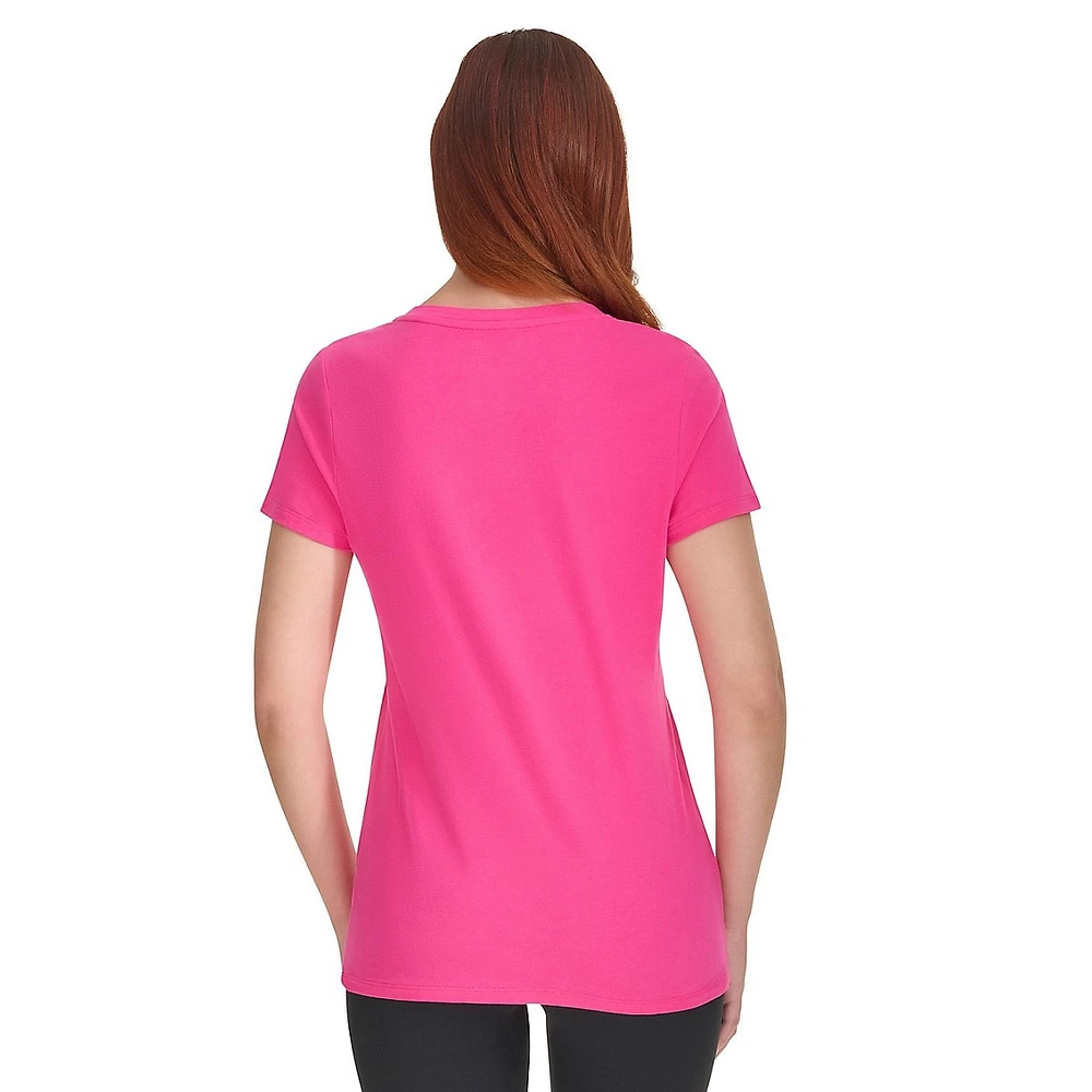 CK Side Logo V-Neck T-Shirt