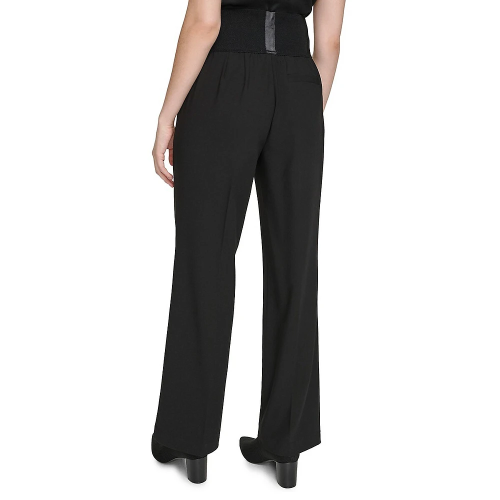 High-Waist Wide-Leg Pants