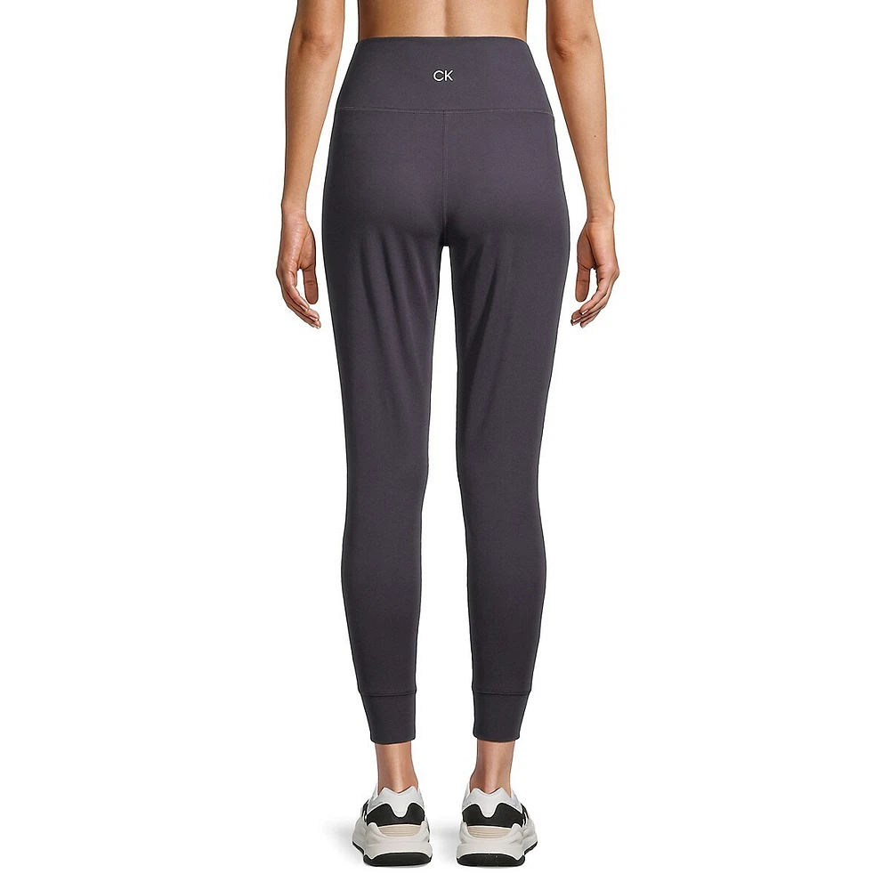 Skinny-Fit High-Waist Yoga Joggers