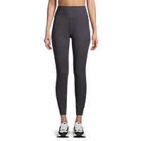 Skinny-Fit High-Waist Yoga Joggers