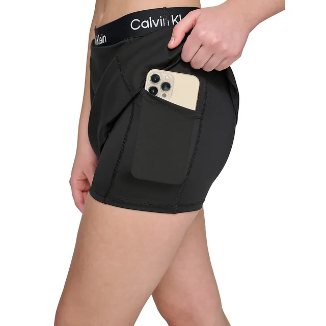 Calvin Klein Performance Elastic Logo-Waist Skort