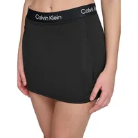 Elastic Logo-Waist Skort