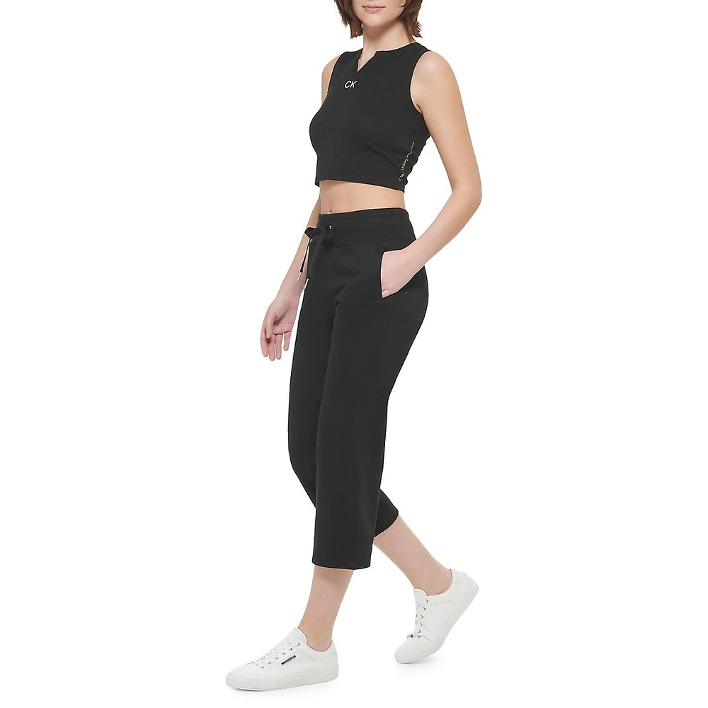 Eco French Terry Crop Pants