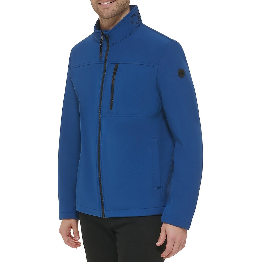 Regular-Fit Soft Shell Jacket