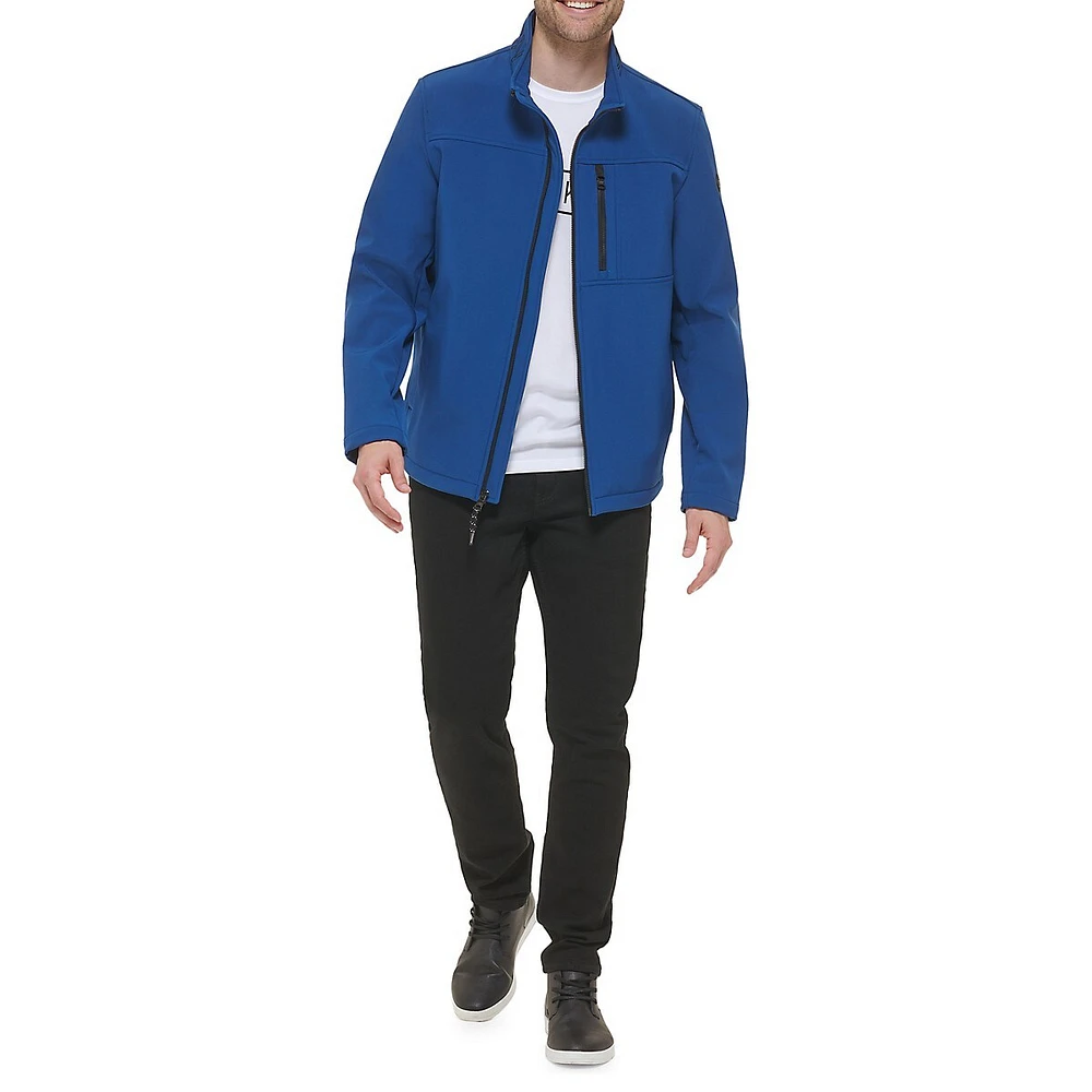 Regular-Fit Soft Shell Jacket