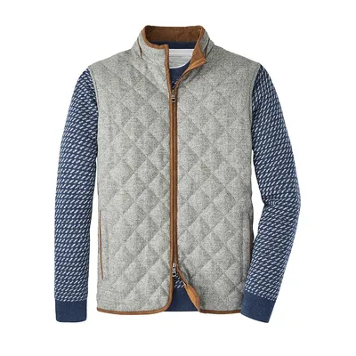 Essex Quilted Wool Vest
